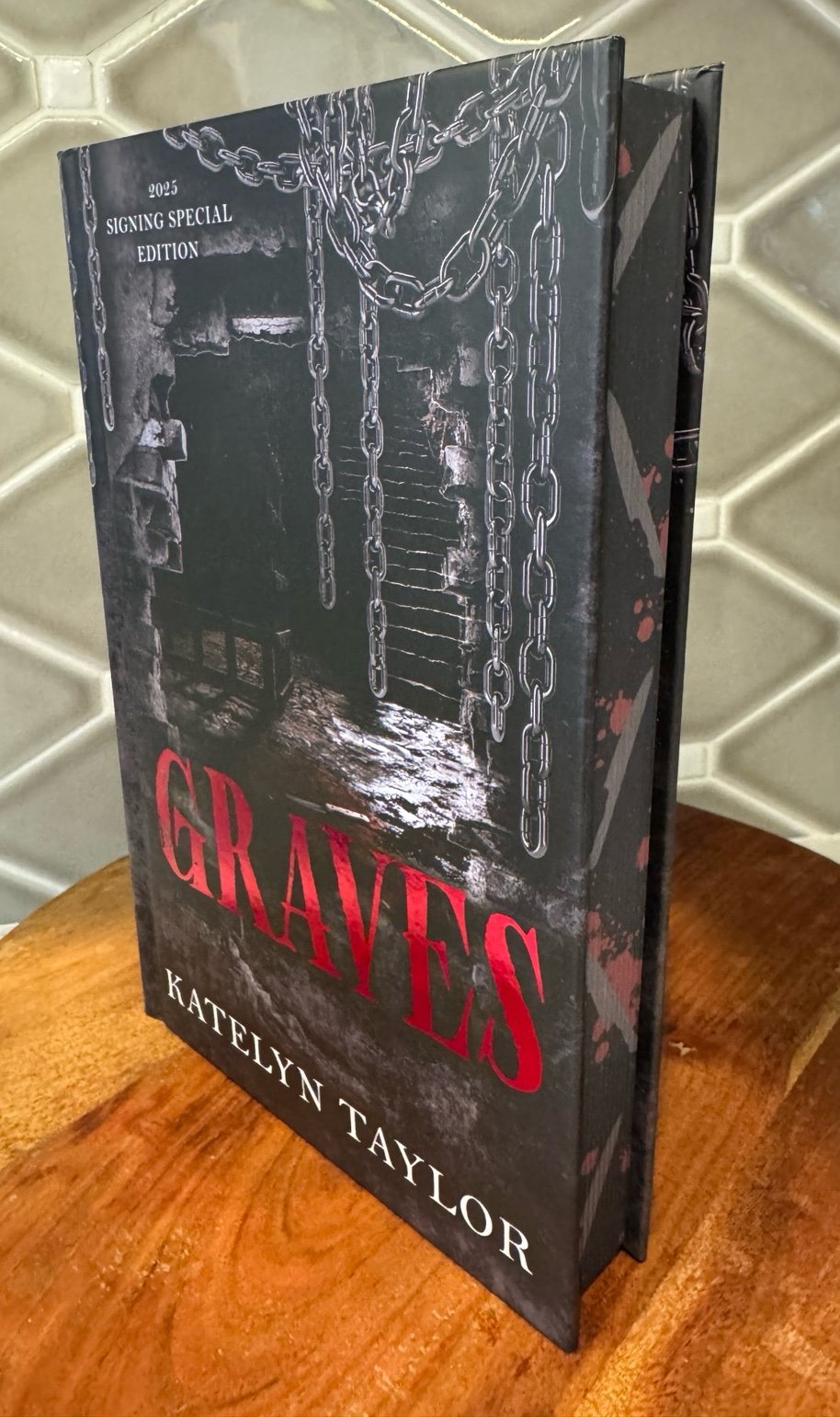 SIGNED Signing Exclusive Graves by Katelyn Taylor
