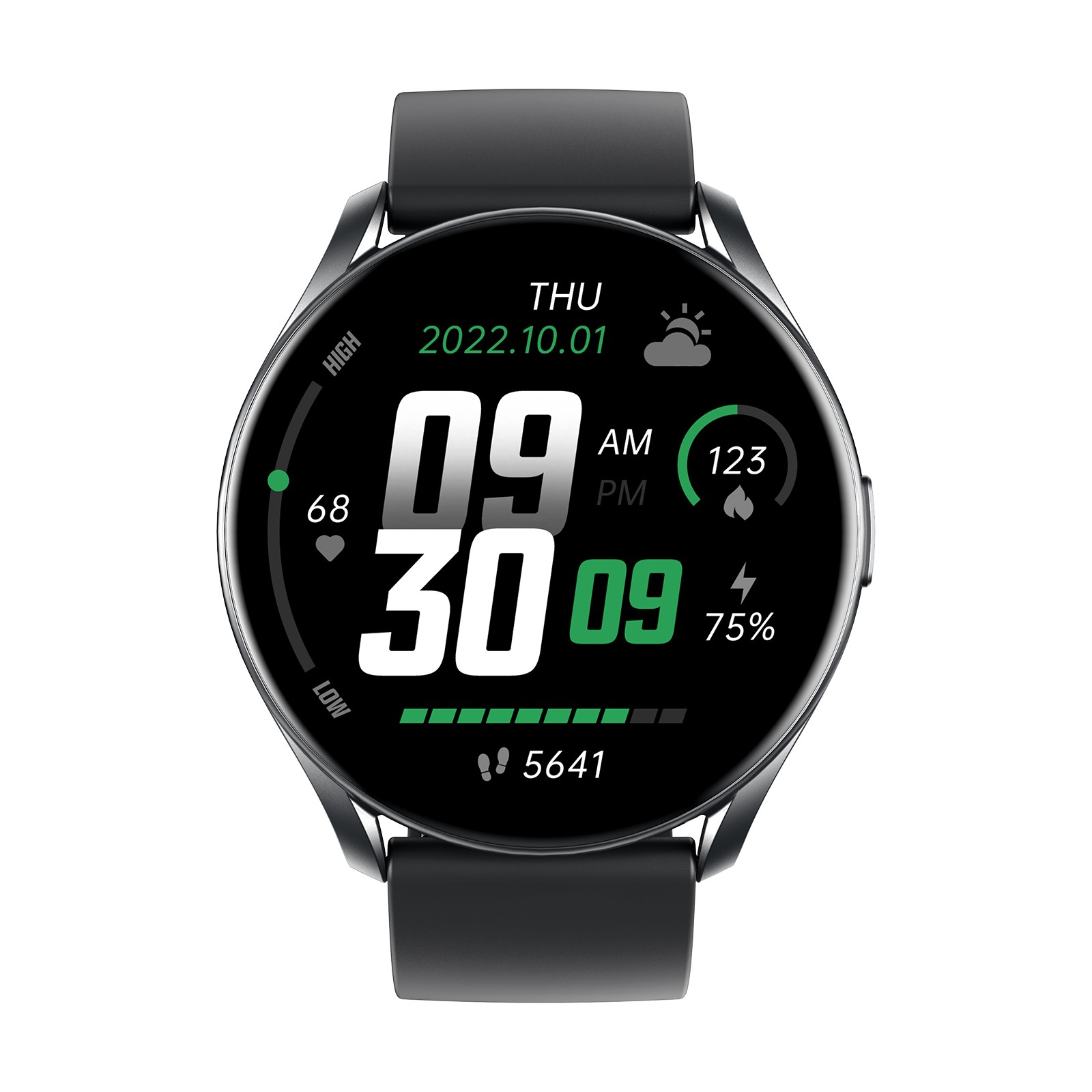 Maxfit GTR1 2023 Smartwatch Multiple Functions Sports Health ( Black color )