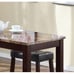 3-Piece Marble Counter Height Table & Stools Set