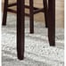3-Piece Marble Counter Height Table & Stools Set