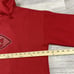 NWT Women's Kansas City Chiefs Cuce Red Crystal Logo Cropped Pullover Hoodie 3X