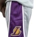 Mitchell Ness Los Angeles Lakers Hardwood Classics NBA 75TH Silver Shorts