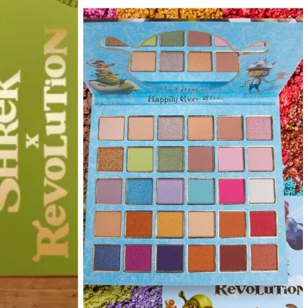 Makeup Revolution I Revolution X Shrek Happily Ever After Shadow Palette