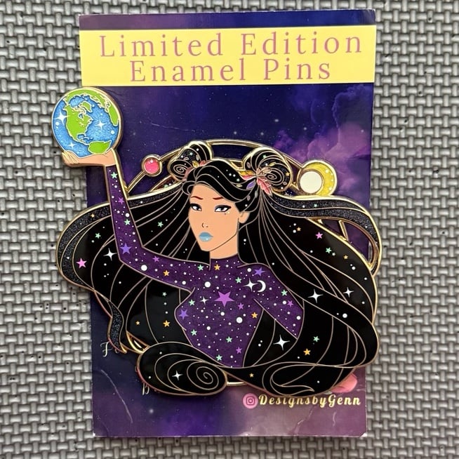 Galaxy Babes Pocahontas Fantasy Pin