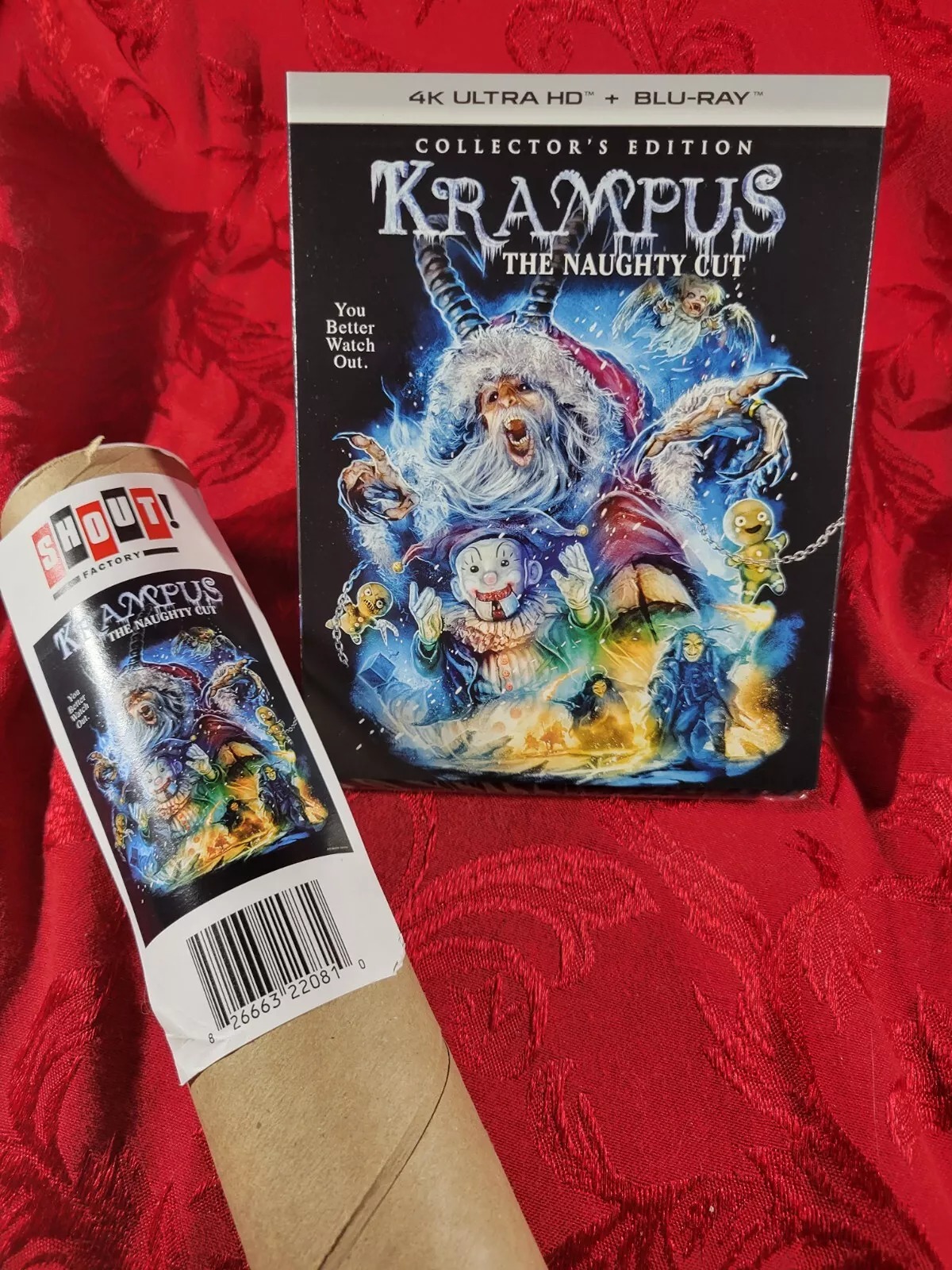 KRAMPUS: THE NAUGHTY CUT (2021) SHOUT! Factory, Collector's Ed., Ltd. Poster OOP