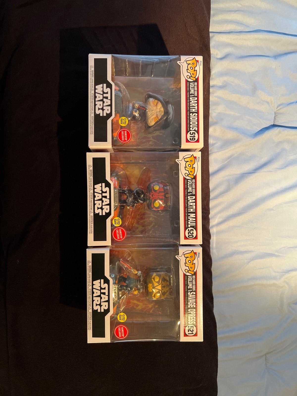 Star Wars Funko Pop Red Saber Series Volume 1