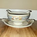 Vintage Canonsburg China Pheasant Design Gravy Boat