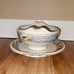 Vintage Canonsburg China Pheasant Design Gravy Boat
