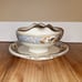Vintage Canonsburg China Pheasant Design Gravy Boat