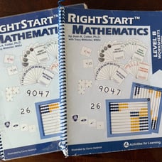 Rightstart Math B Lessons and worksheets set (second Edition)
