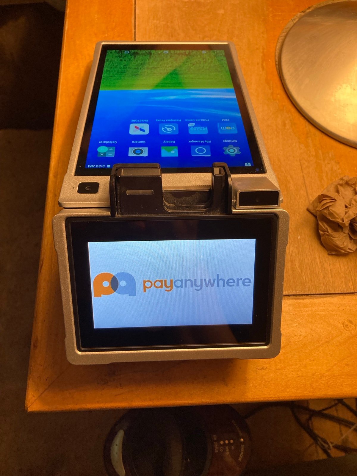 Handheld POS system and cashier drawer
