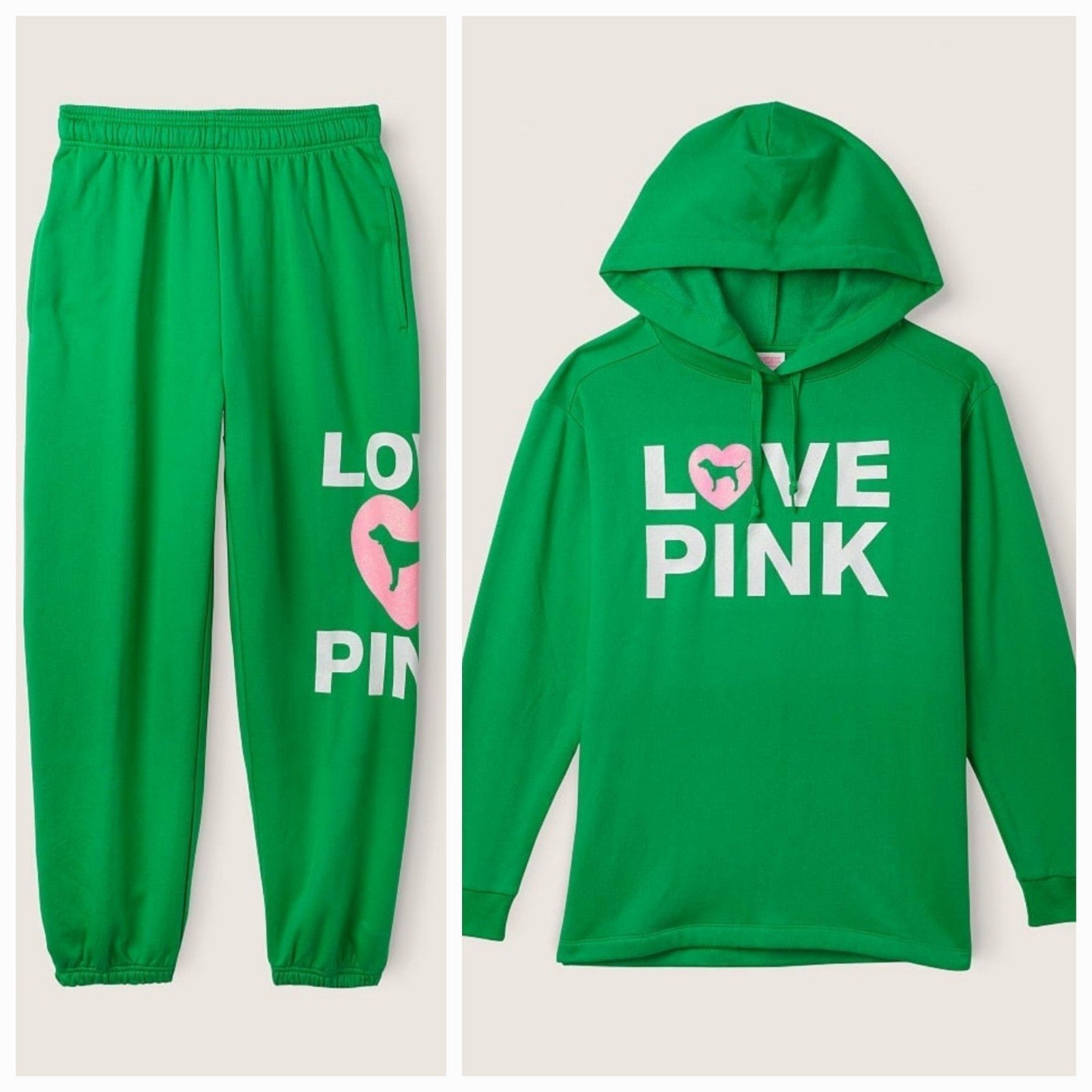 Victoria Secret PINK Matching Jogger & Hoodie Set