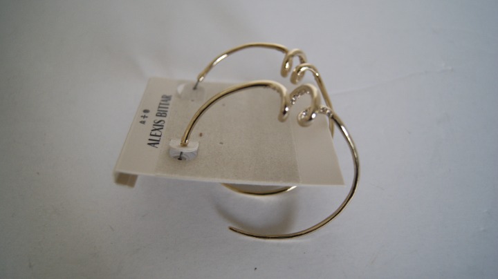 Alexis Bittar Encrusted Spiral Hoops