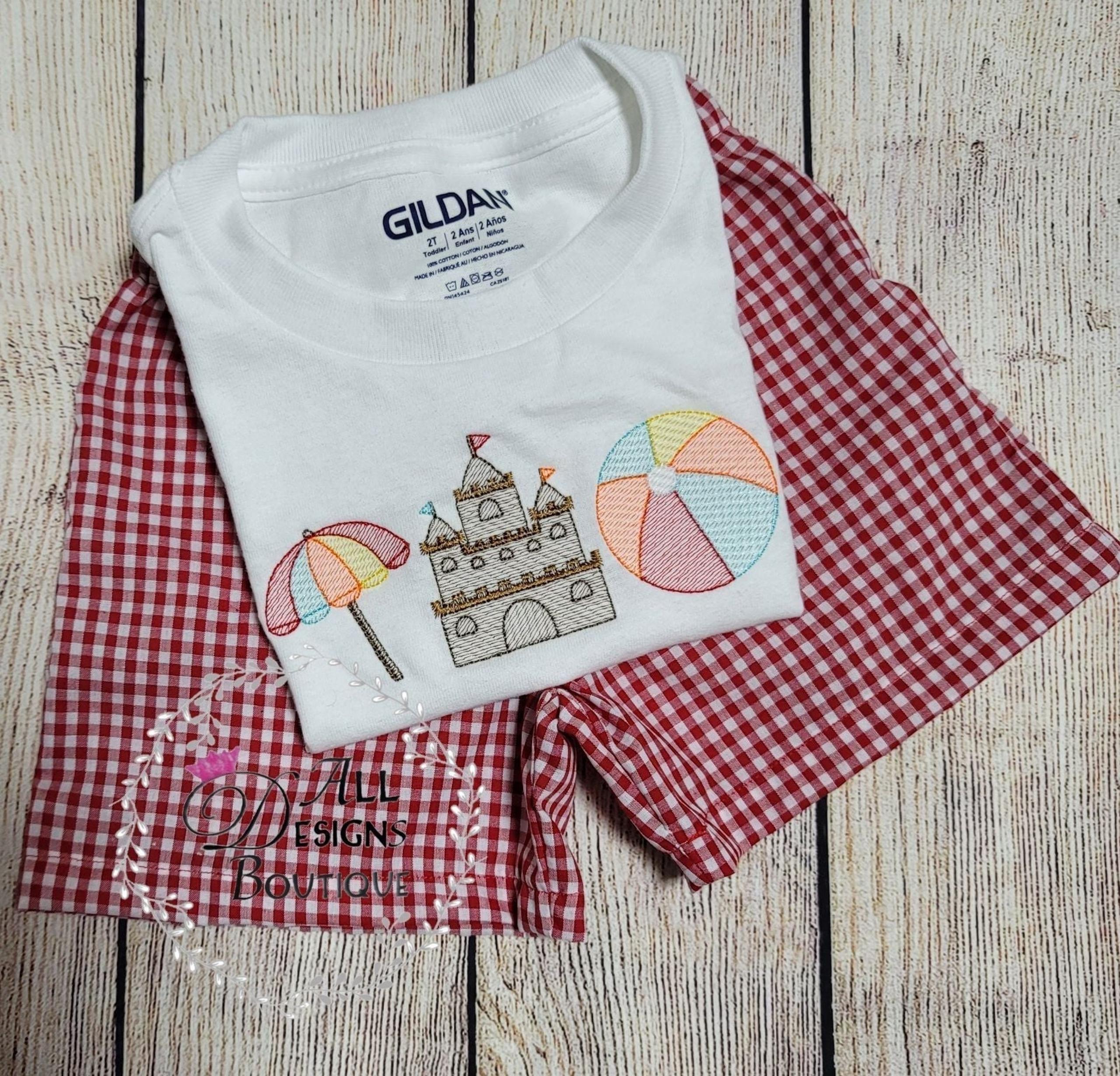 Beach Ball shirt and Short Outfit