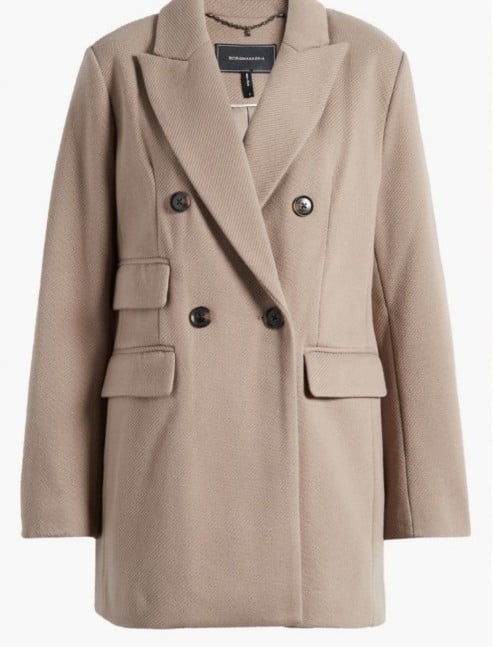 BCBGMAXAZRIA | Double Breasted Coat