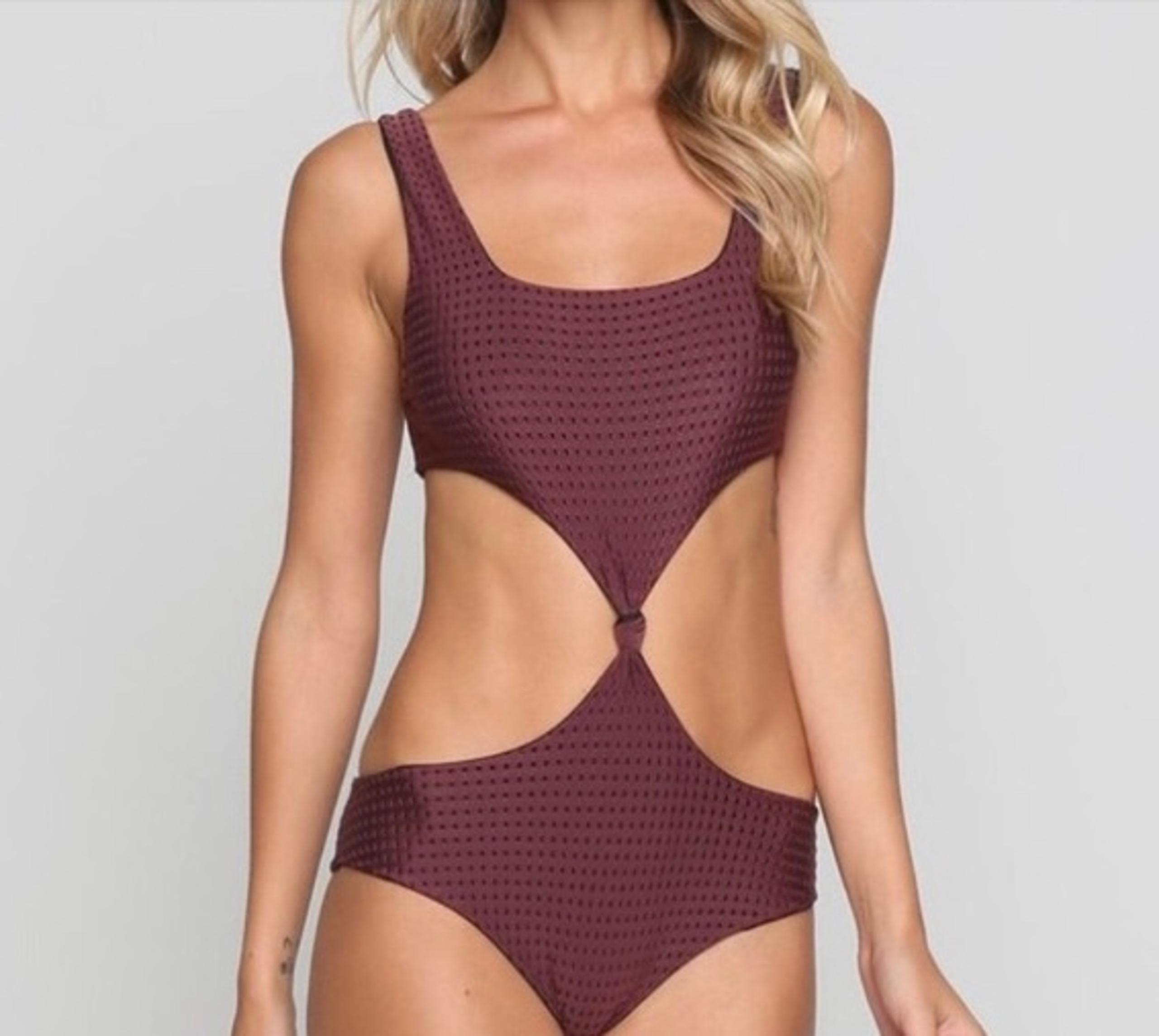 Acacia Swim Mesh Colombia One Piece Swimsuit
