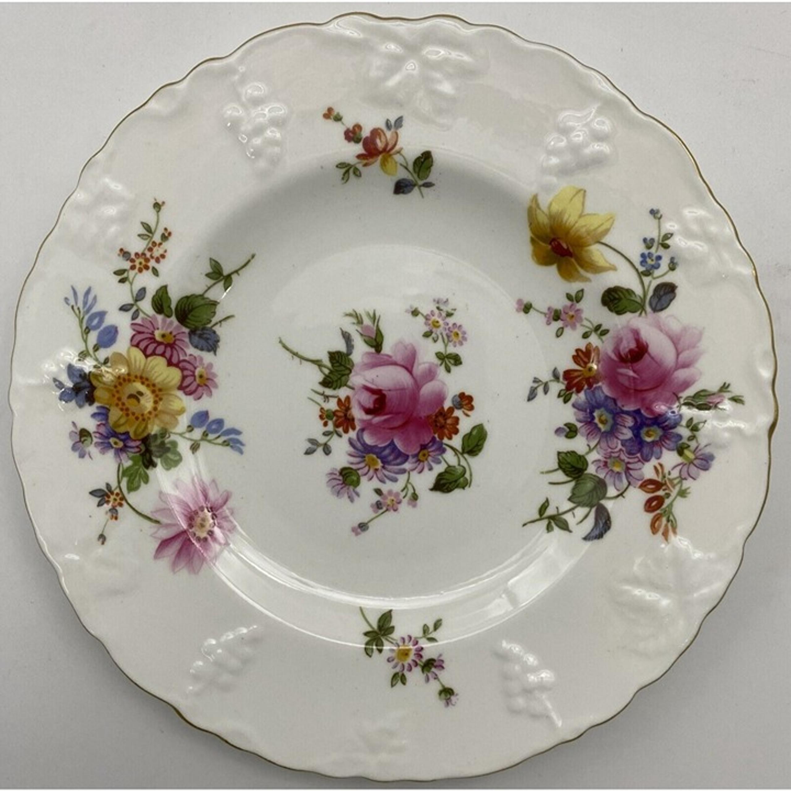 Royal Crown Derby (Vine Shape) Derby Posies Bread & Butter Plate