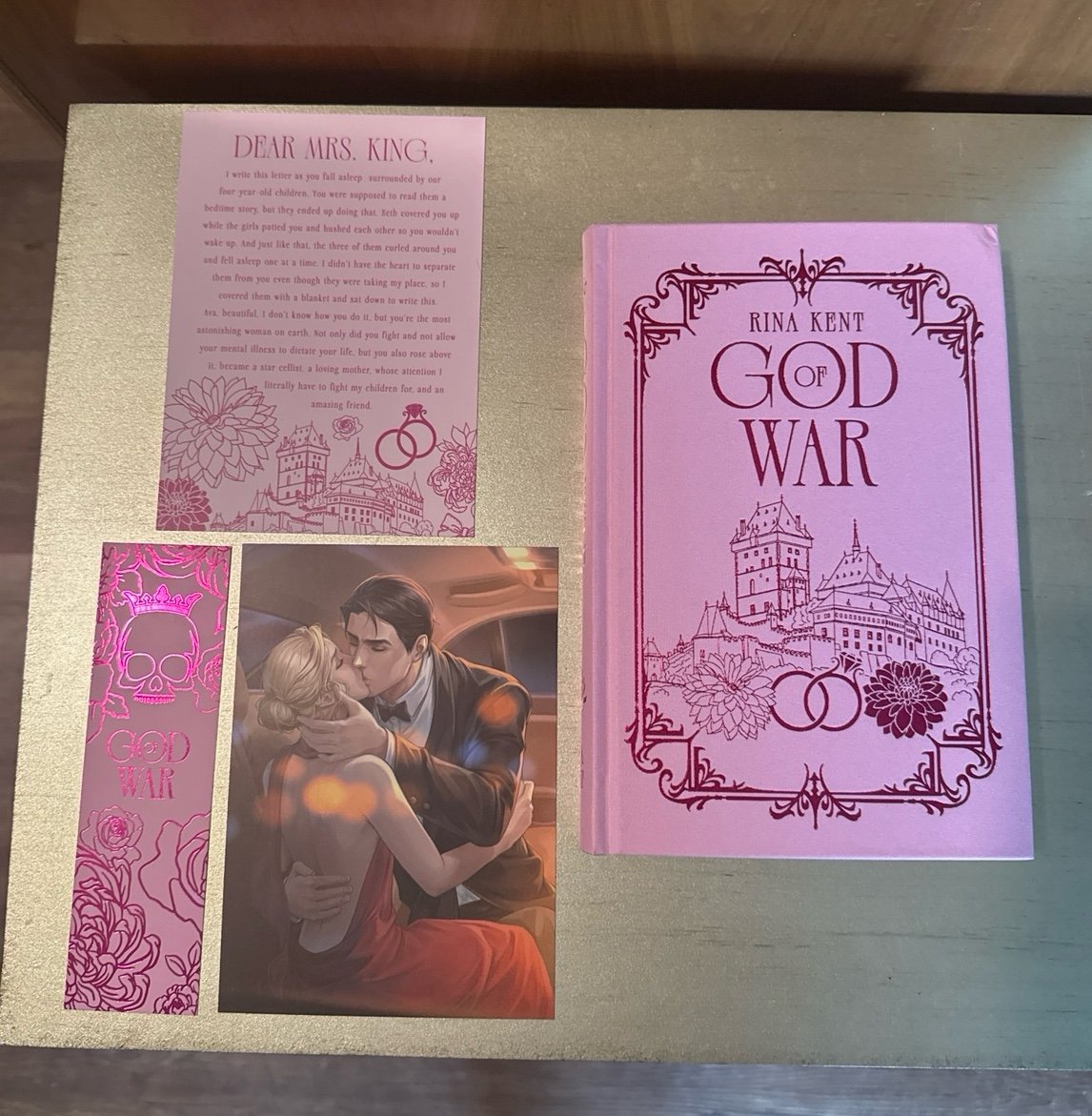 Rina Kent God of War Legacy Of Gods Luxury Edition SIGNED