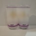 LOS ANGELES LAKERS DRINKING FROSTED GLASS 16 OZ VINTAGE MOBIL COLLECTIBLE