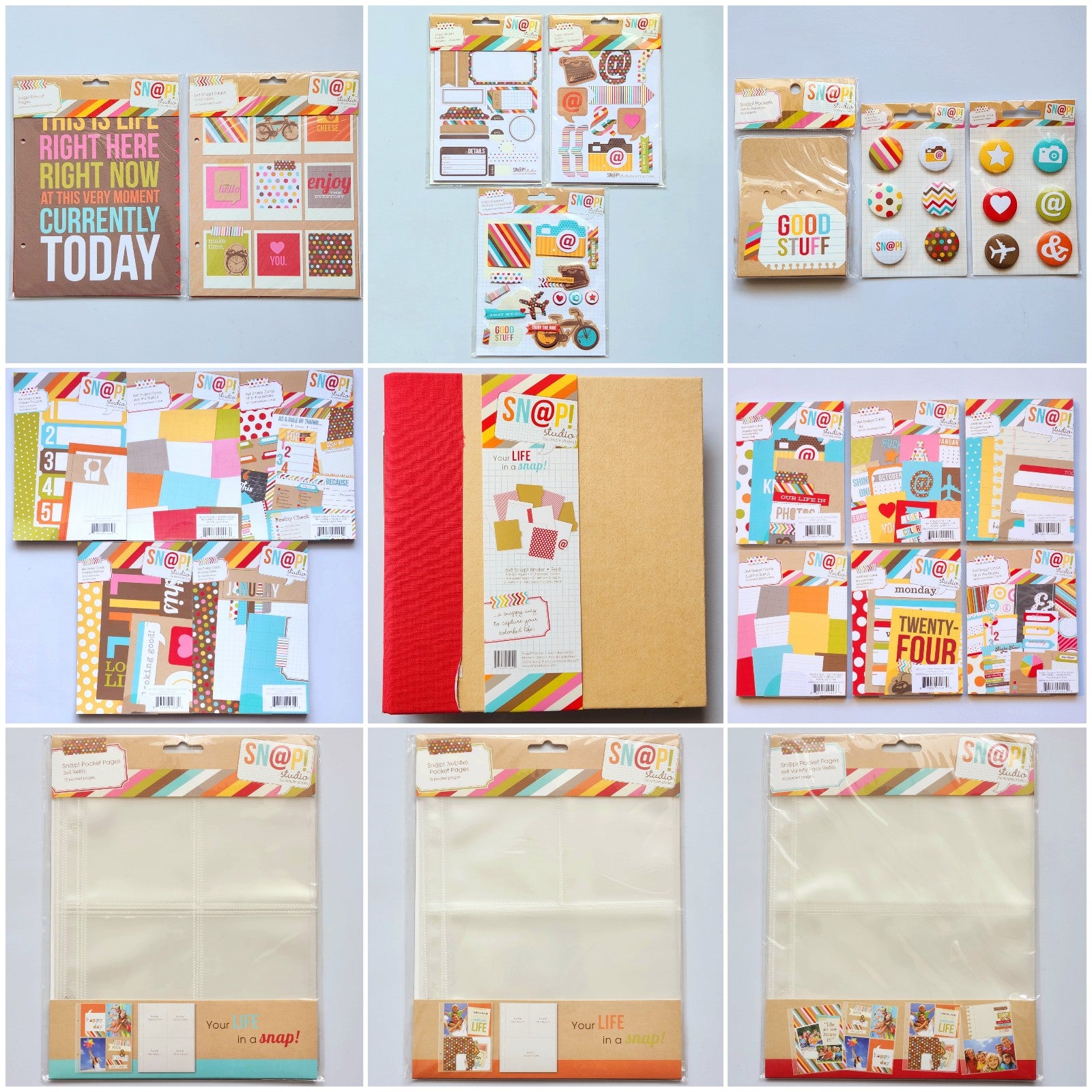 Snap! Studio by Simple Stories - Scrapbooking Bundle
