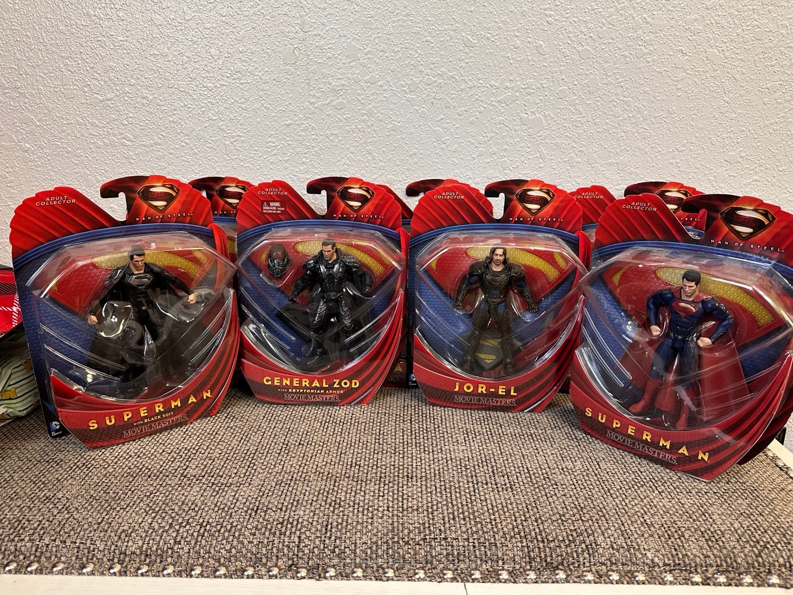 Movie Masters Man Of Steel Lot