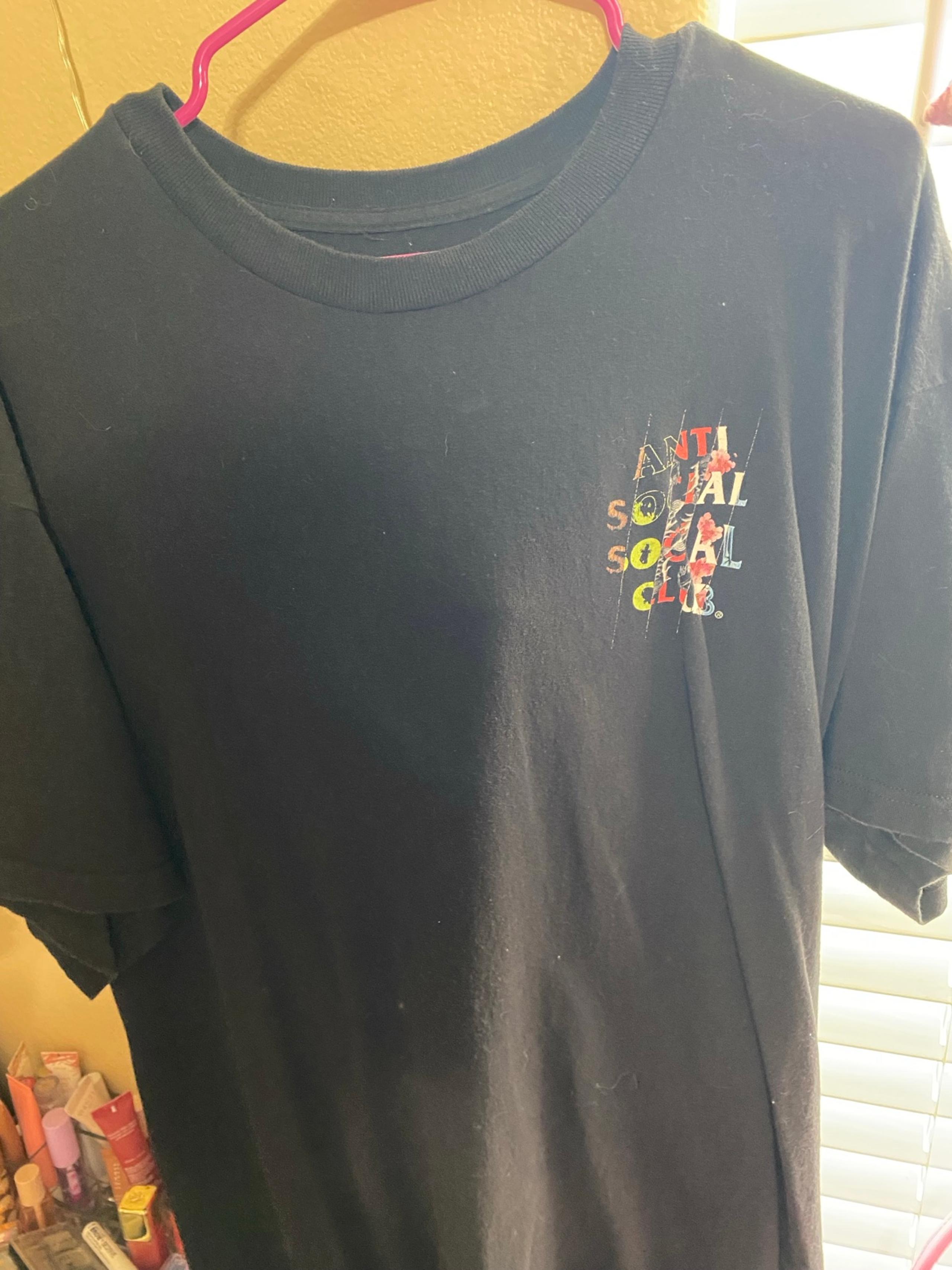 Anti social social club mixed designs T-shirt XL