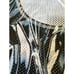 BlackMilk Australia Fully Perforated Blue Black Athletic Tank Womens Medium NWOT