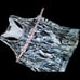 BlackMilk Australia Fully Perforated Blue Black Athletic Tank Womens Medium NWOT
