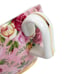 Vtg Royal Albert Old Country Roses Flat Teacup Saucer Pink Chintz Rare Rose Bow