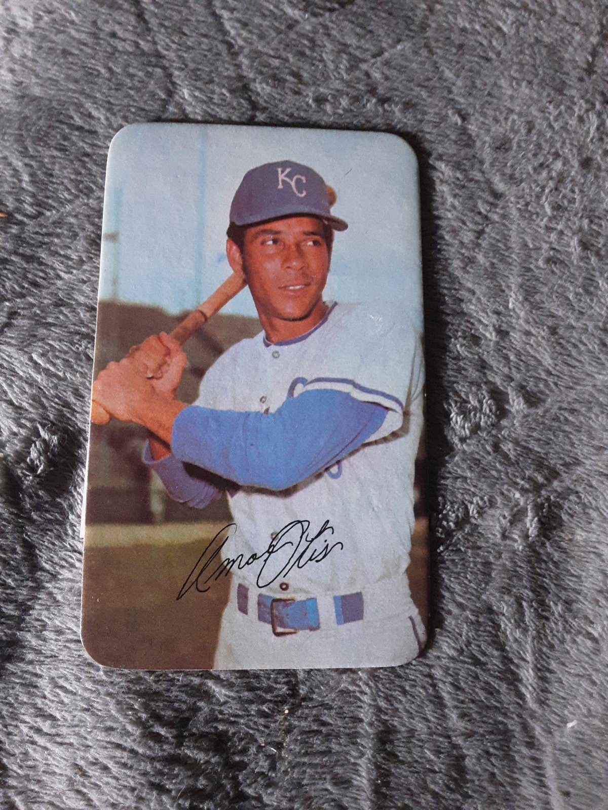 1971 Topps Super #45 Amos Otis