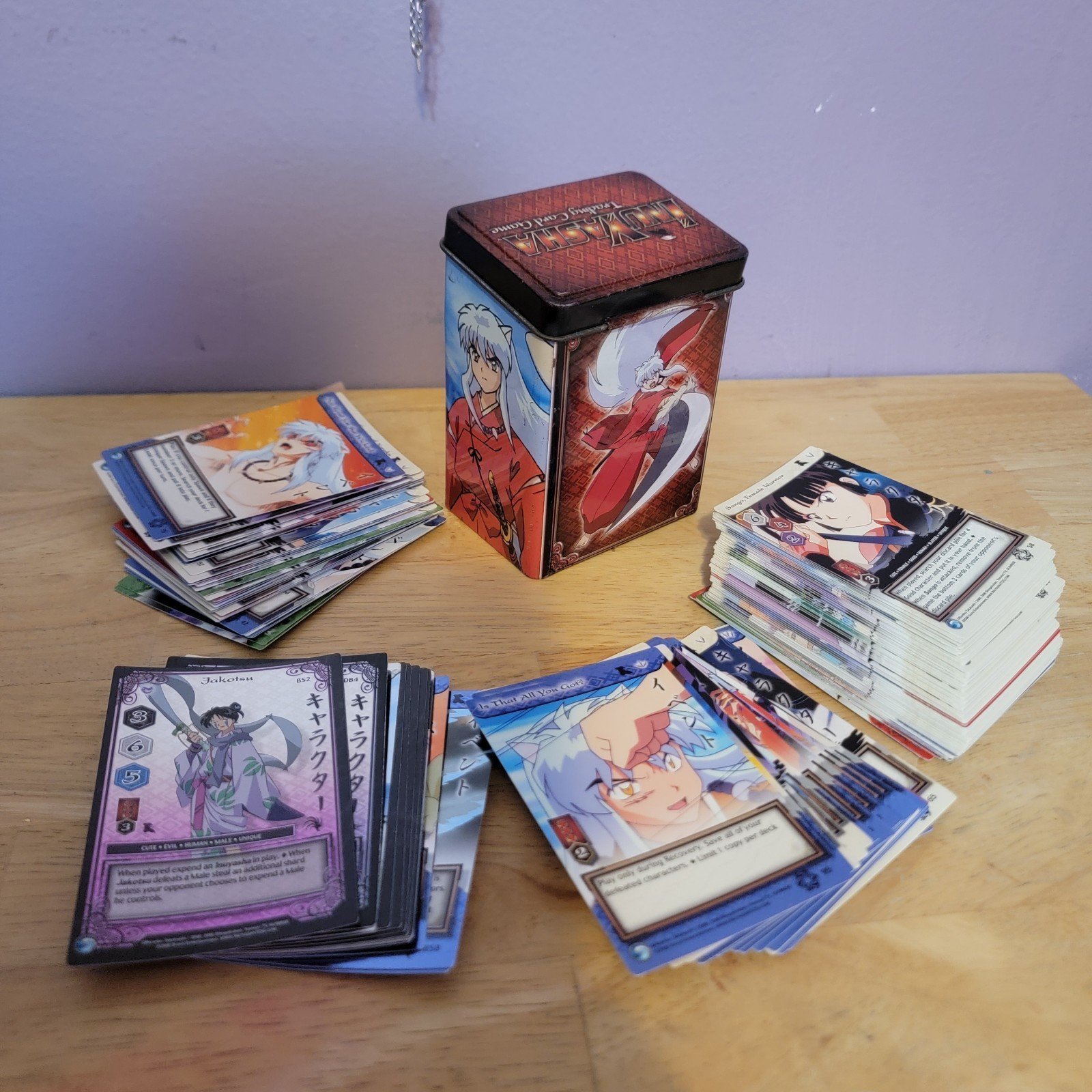 MEGA Inuyasha tcg Bundle lot