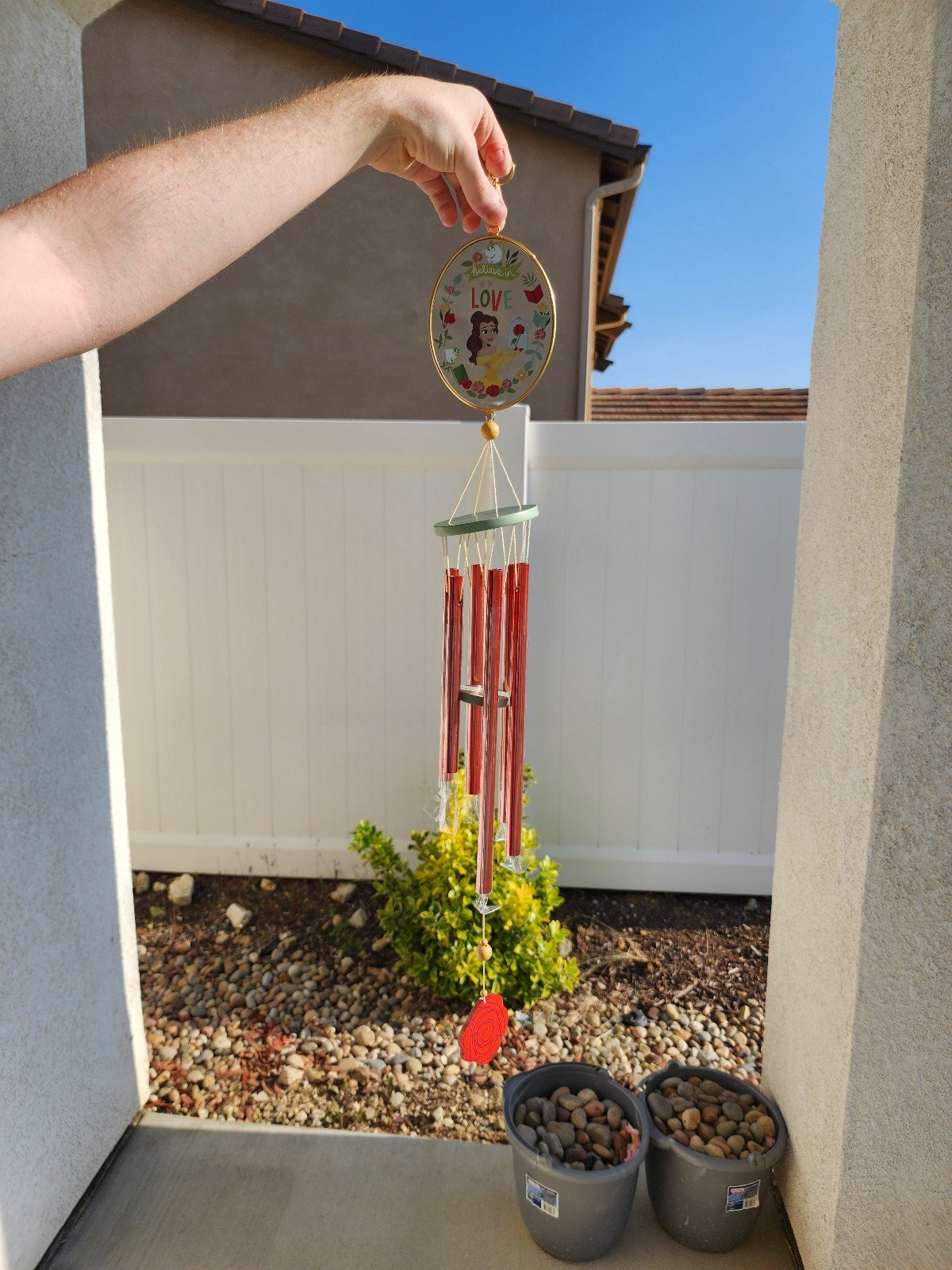 Disney Showcase Belle Windchime