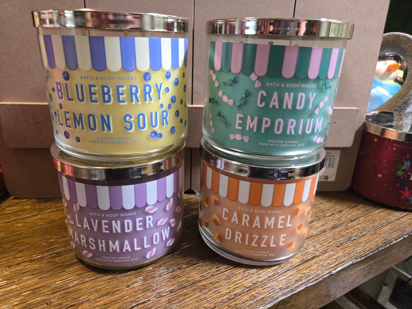 Bath and body works candyshop candles