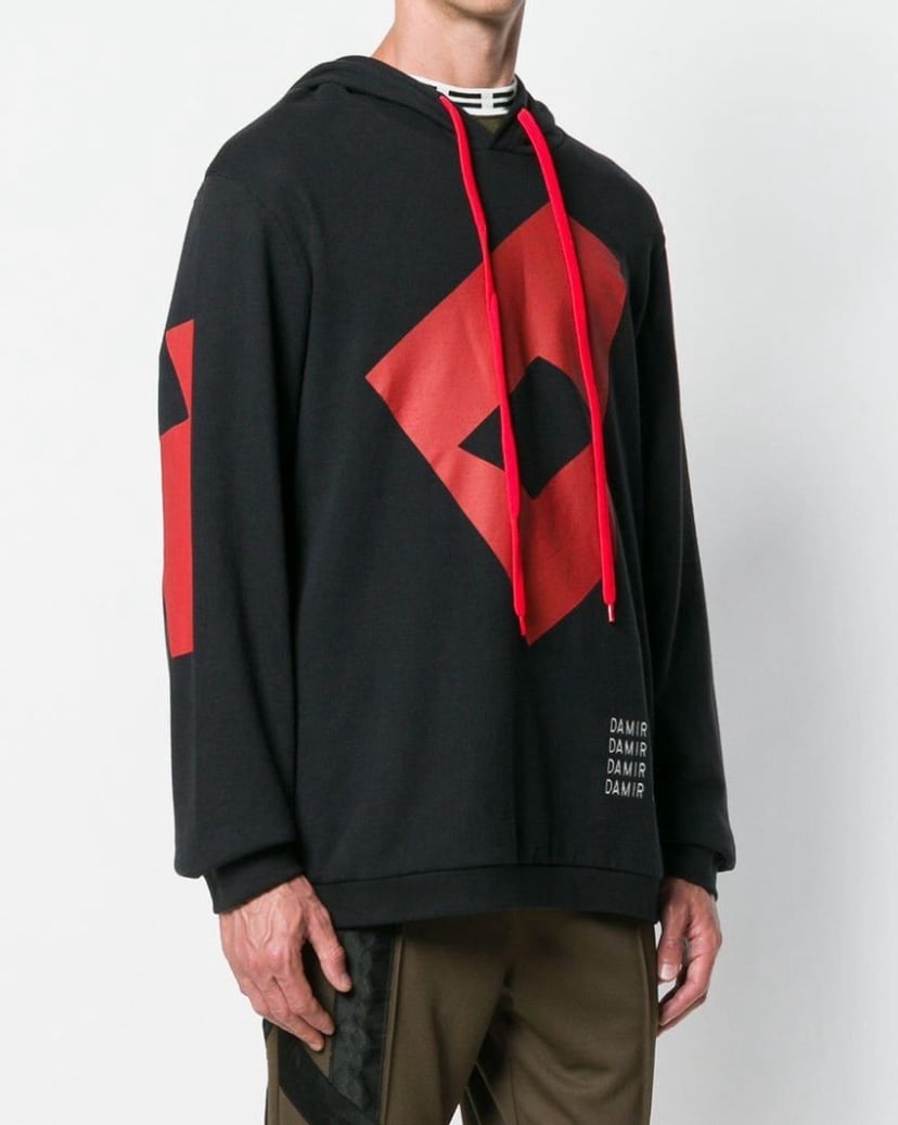 Damir Doma x Lotto black hoodie NWT