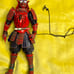 Samurai Spider-Man's ninja kaginawa-style