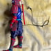 Samurai Spider-Man's ninja kaginawa-style