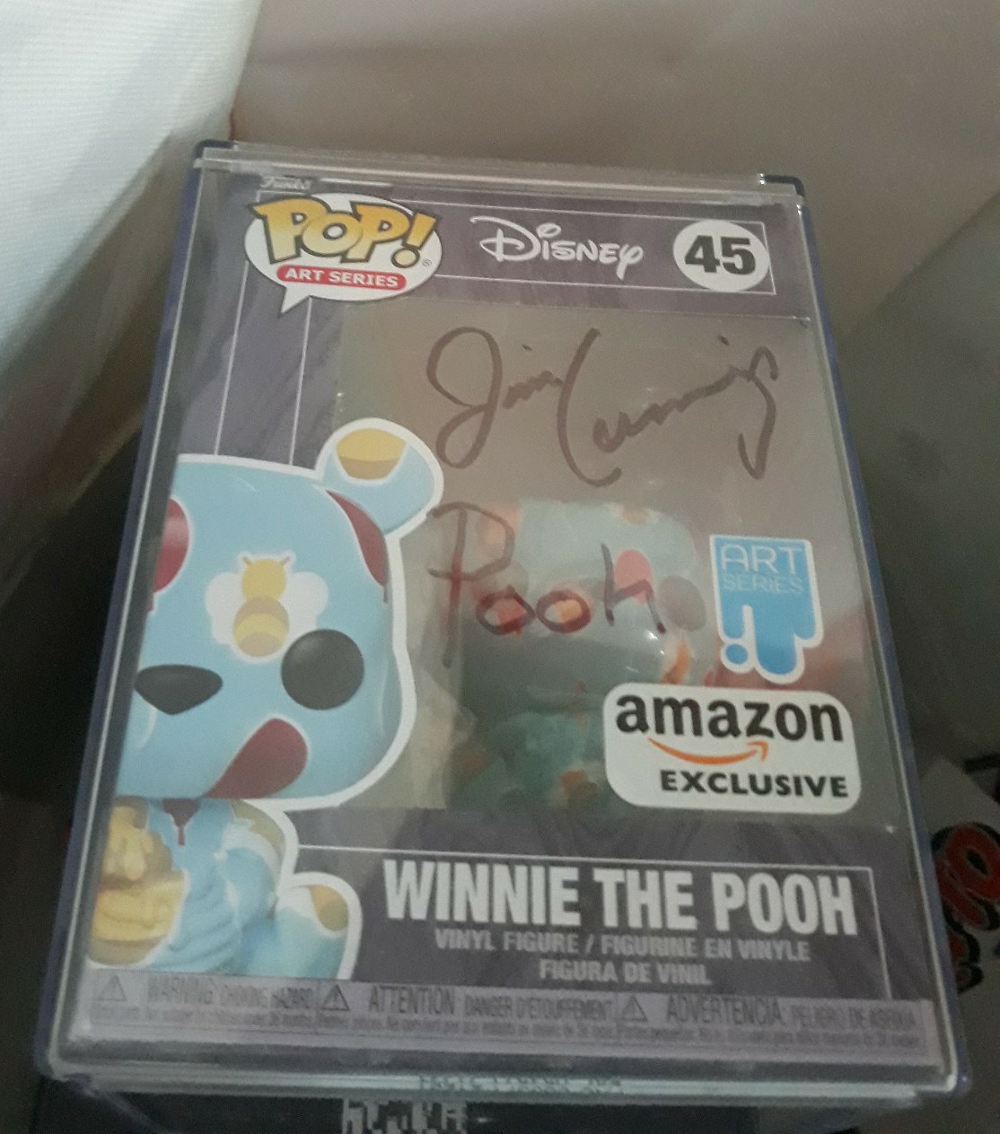 Jim Cummings Autographed Exclusive Funko Pop