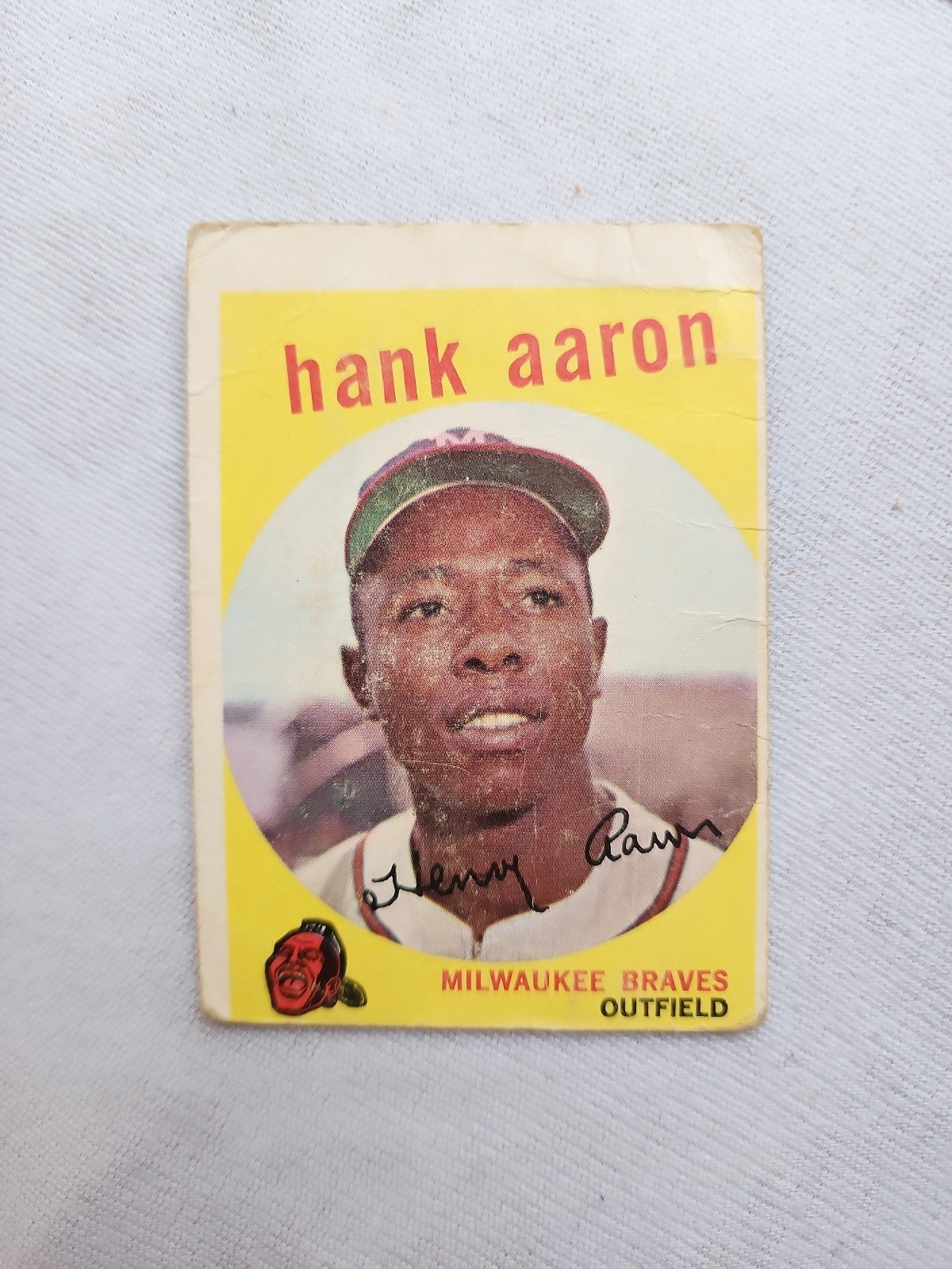 1959 Topps Hank Aaron