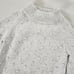Jamie kay confetti puff knit sweater 2t mock neck