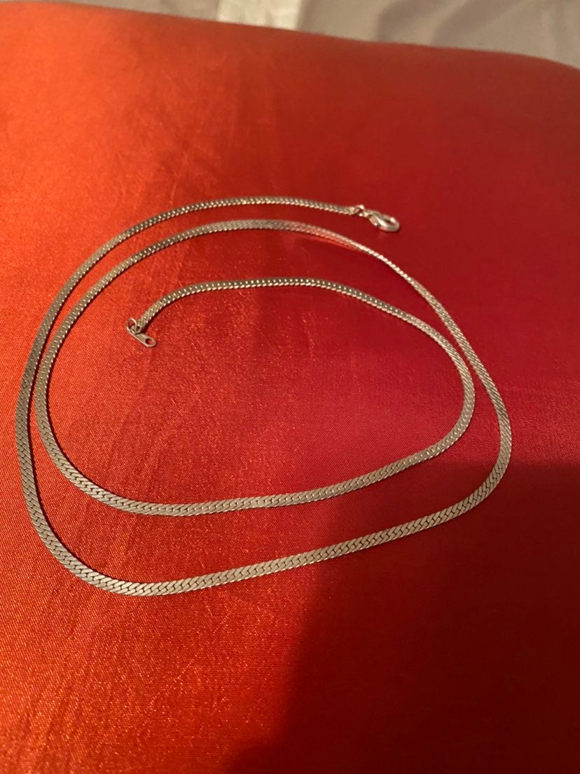 Silver necklace