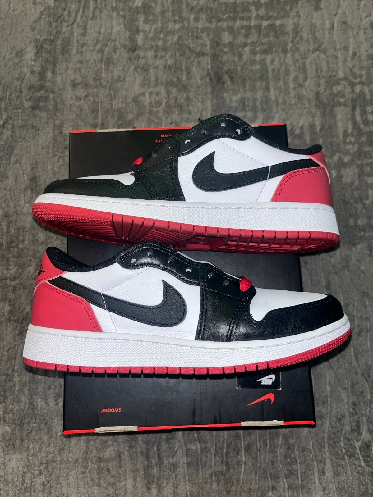 Jordan 1 Low ‘Black Toe’
