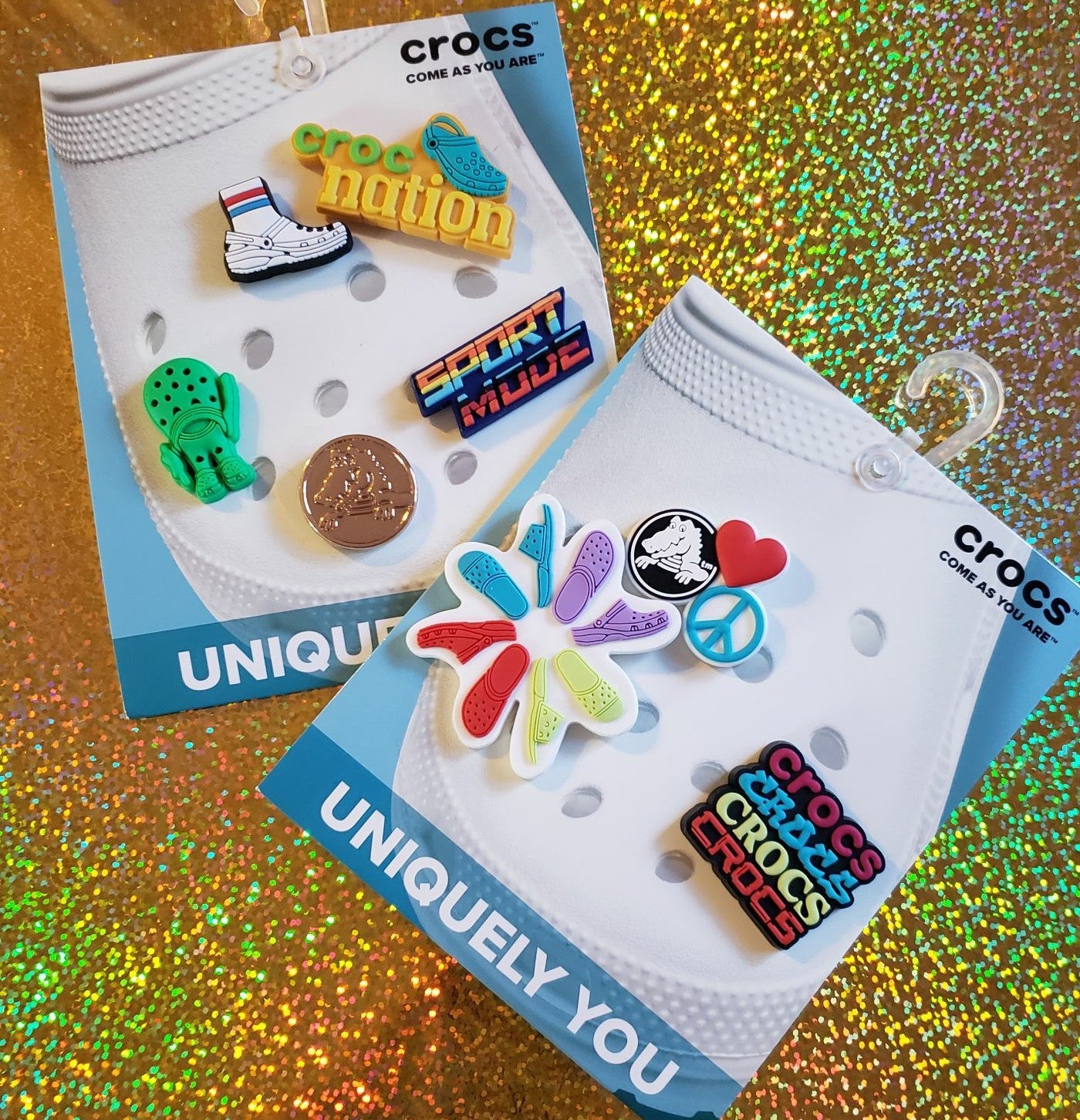 Crocs Jibbitz Fan Packs - Set of 2 NEW in packages