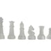 Glass Mirror Board Chess Set with Acrylic Pieces