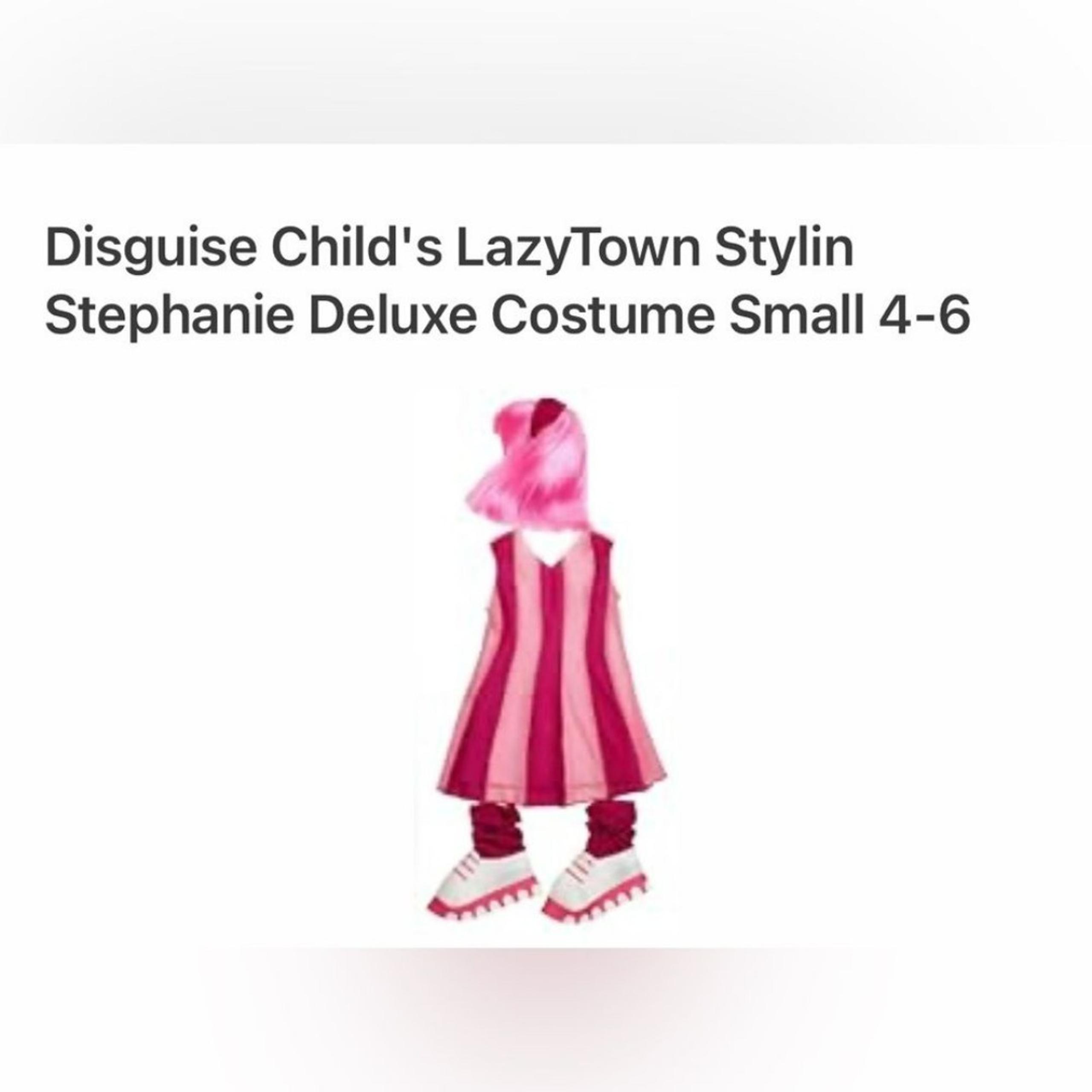 Disguise Pink and White Theater/ Halloween Costume Set - SIZE 4-6