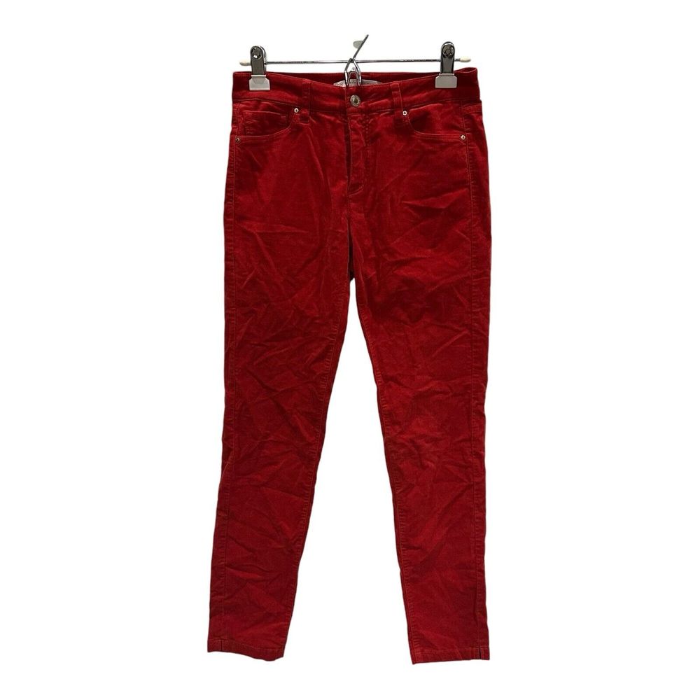 Raffaello Rossi Designer Corduroy Pants - Vic - Size 34 - Paprika