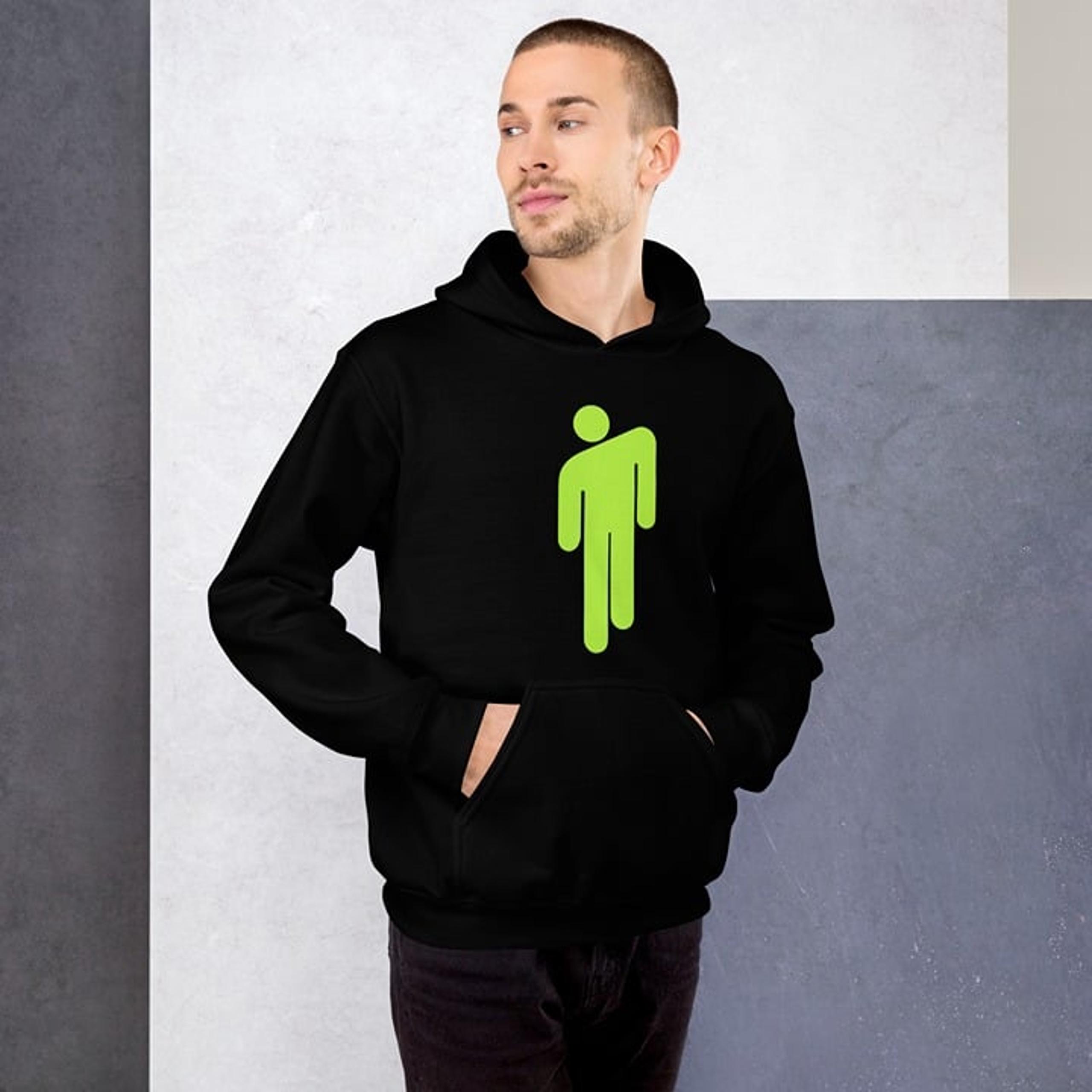 Billie Eilish UNISEX Design Hoodie (S-XXL)