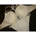 NWT Victoria's Secret 36DD BIKINI+L cover up/tunic/kaftan crochet WHITE fishnet