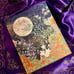 XL Floral Moon Journal Grimoire Book of Shadows