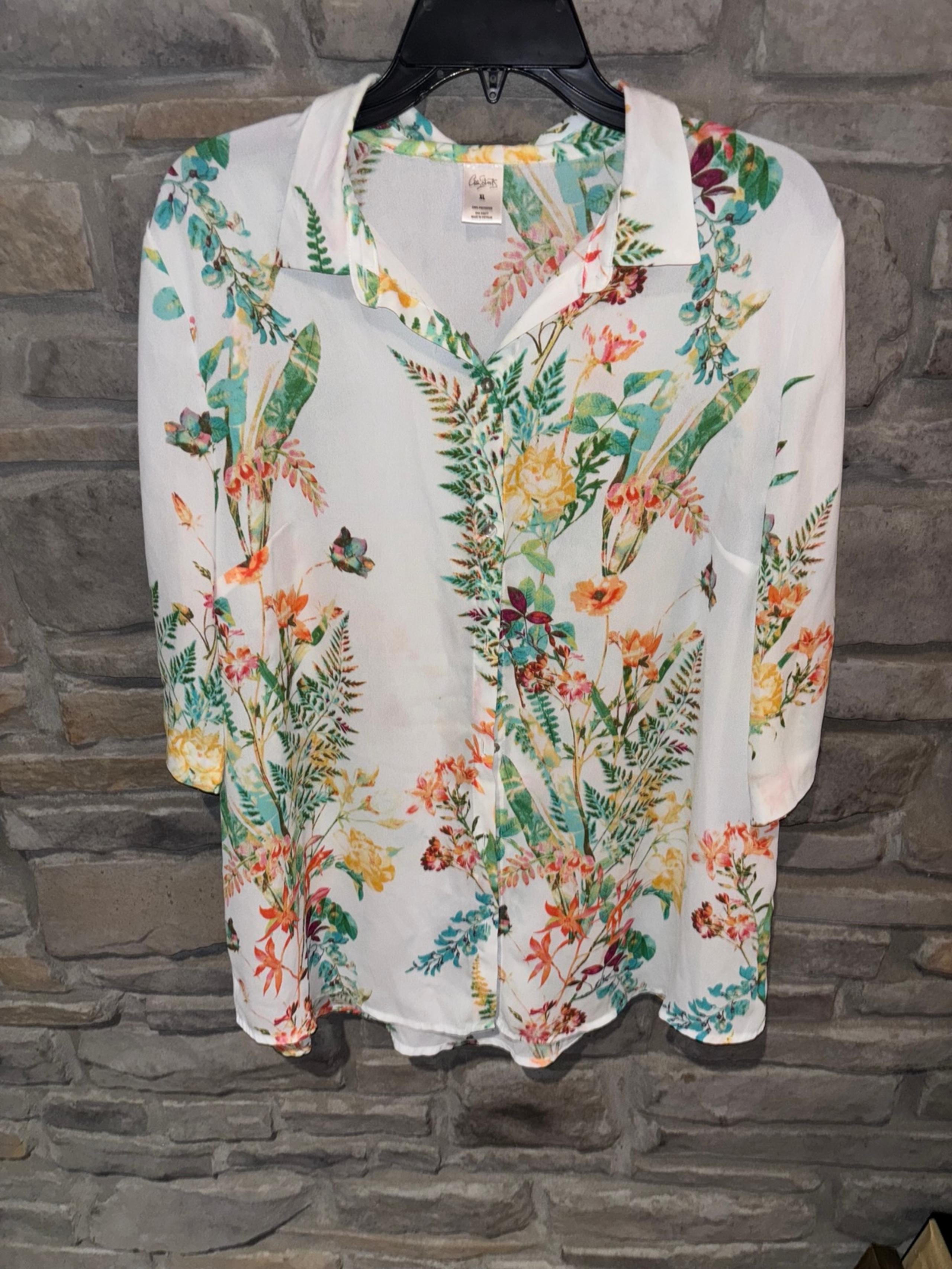 City Streets Boutique XL cold shoulder Blouse NWOT