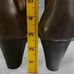 Clarks CERES Womens Brown Suede Leather Ankle Boots Inside Zip Size 7.5 W